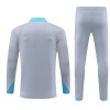 Sudadera De Entrenamiento Atlético Madrid Cremallera De Cuarto 2024-25 Gris - Hombre